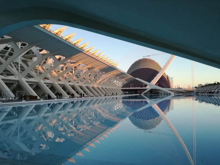 Ciudad de las Artes y las Ciencias en Valencia